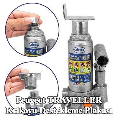 ALCA Krikoyu Destekleme Plakası — Peugeot Traveller