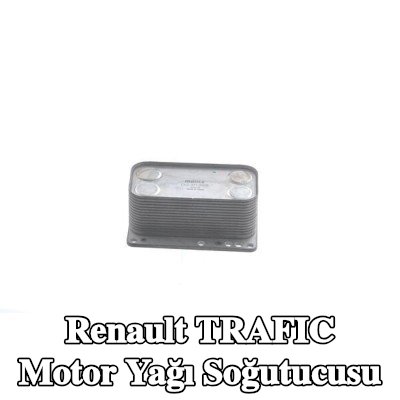 MAHLE Conta/sızdırmazlık elemanları ile motor yağı soğutucusu, yağ filtresi muhafazası olmadan — 2012 Renault Trafic