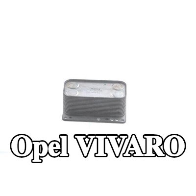 MAHLE مبرد زيت المحرك مع الحشوات/الأختام, بدون غطاء فلتر الزيت — 2012 Opel Vivaro