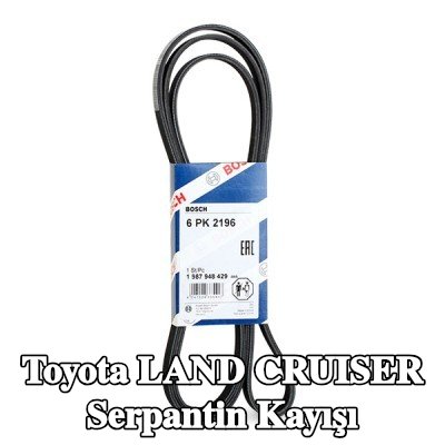 BOSCH Serpantin kayışı 2196mm, Number of ribs: 6 — 2000 Toyota Land Cruiser