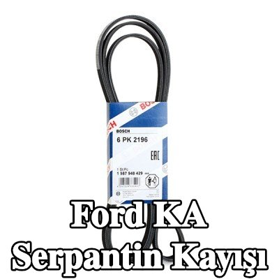 BOSCH Serpantin kayışı 2196mm, Number of ribs: 6 — 2002 Ford Ka