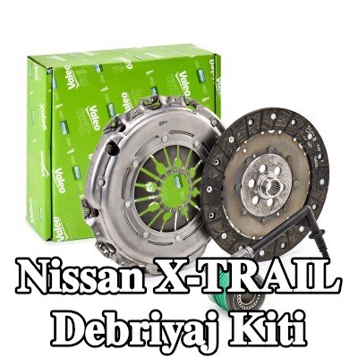 VALEO Yüksek Verimli Debriyajlı KIT3P (CSC) Debriyaj Kiti, merkezi yardımcı silindirli — Nissan X-trail