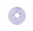 HELLA Fren diski PRO, Outer Diameter: 264mm, düz, Kaplamalı, tekerlek yatağı olmadan, tekerlek göbeği olmadan, tekerlek saplamaları olmadan — Chevrolet Bolt (1)