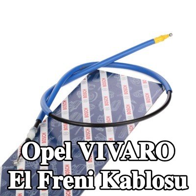 BOSCH El freni kablosu 1498mm — 2012 Opel Vivaro