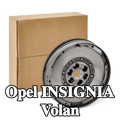 RIDEX REMAN Sürtünme kontrol plakası olmayan volan, vida seti olmadan, çift kütleli volanlı motorlar için, pilot yatak olmadan — Opel Insignia