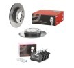 BREMBO Fren diskleri ve balataları seti Prime, düz — 2000 SEAT Cordoba (1)