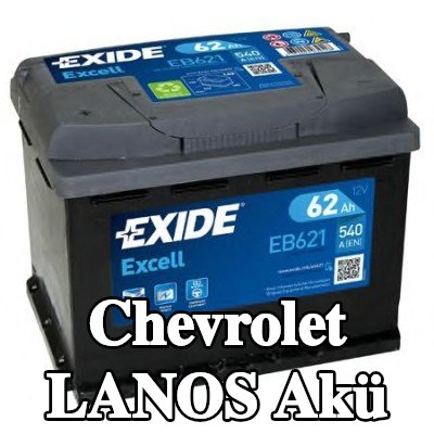 EXIDE Excell Akü — Chevrolet Lanos