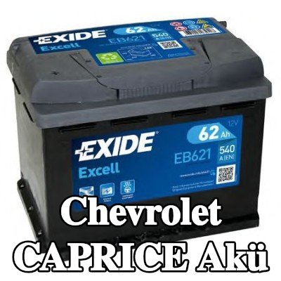 EXIDE Excell Akü — Chevrolet Caprice