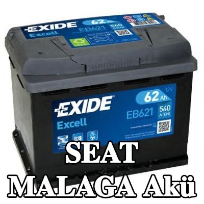 EXIDE Excell Akü — SEAT Malaga