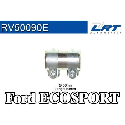 LRT موصل الأنابيب، نظام العادم — Ford Ecosport