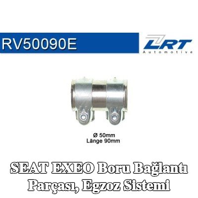 LRT Boru bağlantı parçası, egzoz sistemi — SEAT Exeo
