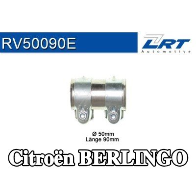 LRT موصل الأنابيب، نظام العادم — Citroën Berlingo