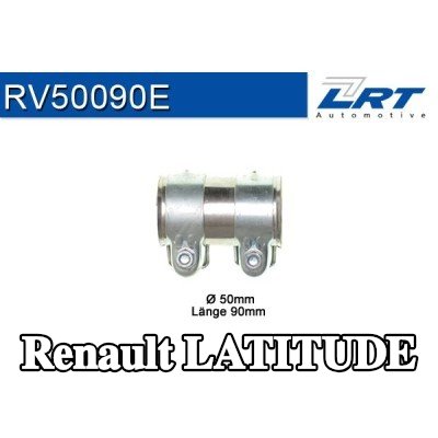 LRT موصل الأنابيب، نظام العادم — Renault Latitude