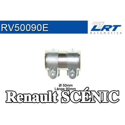 LRT موصل الأنابيب، نظام العادم — Renault Scénic