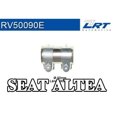 LRT موصل الأنابيب، نظام العادم — SEAT Altea