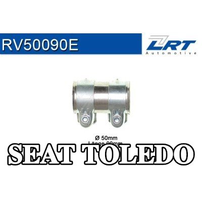 LRT موصل الأنابيب، نظام العادم — SEAT Toledo