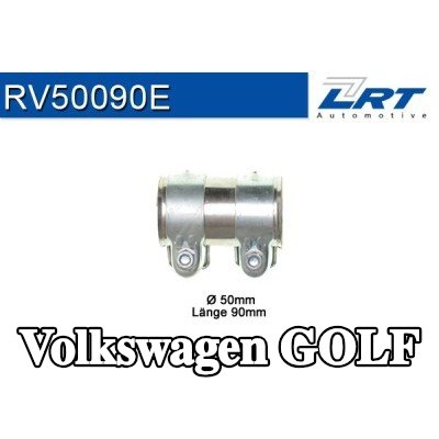 LRT موصل الأنابيب، نظام العادم — Volkswagen Golf