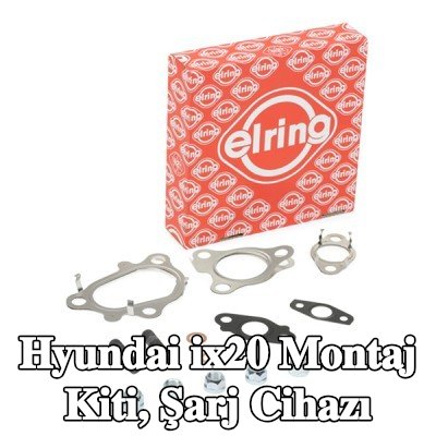 ELRING Montaj Kiti, conta/sızdırmazlık elemanları ile şarj cihazı, cıvata/vida ile — Hyundai ix20