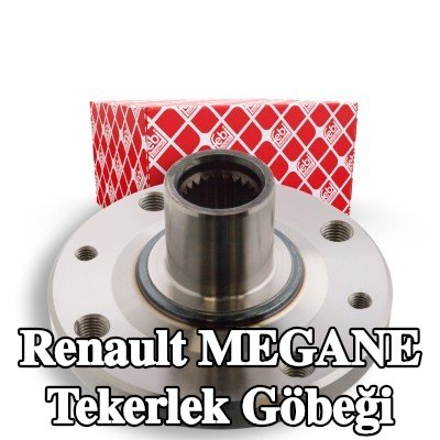 FEBI BILSTEIN Tekerlek göbeği ön aks sol, Ön Aks Sağ, tekerlek yatağı olmadan — 2002 Renault Megane