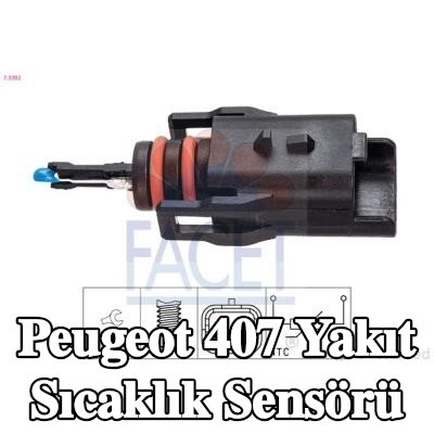FACET Yakıt sıcaklık sensörü — Peugeot 407