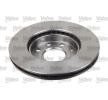 VALEO Ön aks fren diski, Outer Diameter: 236mm, Havalandırmalı, ABS sensör halkası olmadan, entegre tekerlek yatağı olmadan — 2003 Chevrolet Kalos (4)