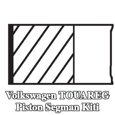 MAHLE Piston Segman Kiti — 2012 Volkswagen Touareg