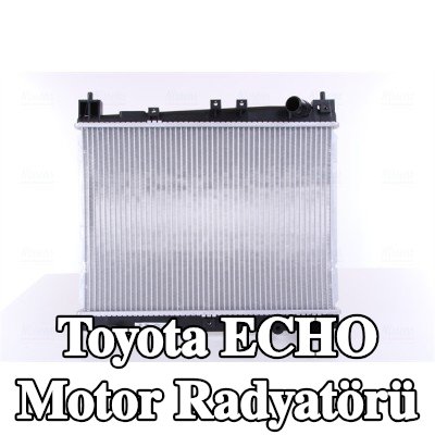 NISSENS Kapaksız motor radyatörü, genişletme deposu olmadan, conta/sızdırmazlık elemanları ile — Toyota Echo