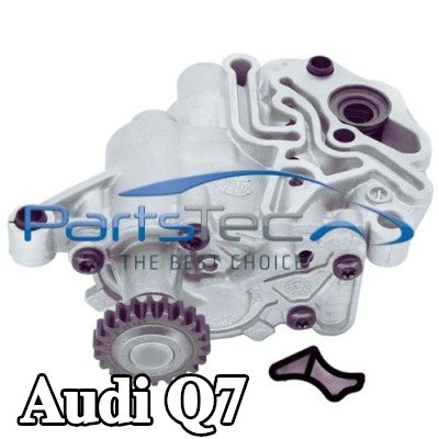 PartsTec مضخة الزيت مع مصفاة, مع ترس — Audi Q7