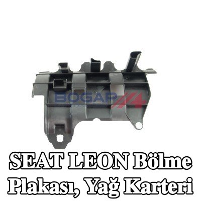 BOGAP Bölme plakası, yağ karteri — SEAT Leon