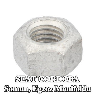 FEBI BILSTEIN Somun, egzoz manifoldu — SEAT Cordoba