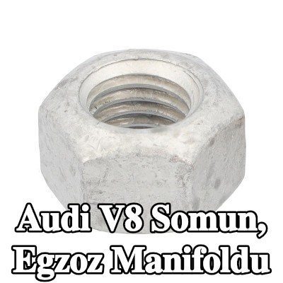 FEBI BILSTEIN Somun, egzoz manifoldu — Audi V8