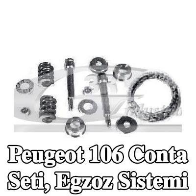 3RG Conta Seti, egzoz sistemi — 1992 Peugeot 106