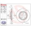BREMBO Fren diski Prime, Outer Diameter: 328mm, içten havalandırmalı, Kaplamalı — Toyota Alphard (4)