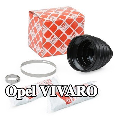 FEBI BILSTEIN طقم غطاء المحور، عمود الإدارة — 2002 Opel Vivaro