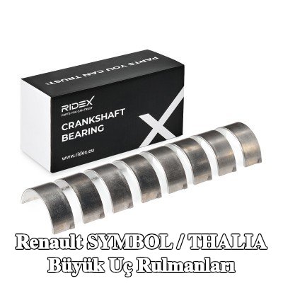RIDEX Büyük Uç Rulmanları — 2000 Renault Symbol / Thalia