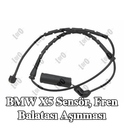 ABAKUS Sensör, fren balatası aşınması — 2002 BMW X5