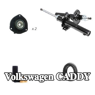 RIDEX مجموعة التعليق، ممتصات الصدمات — 2012 Volkswagen Caddy