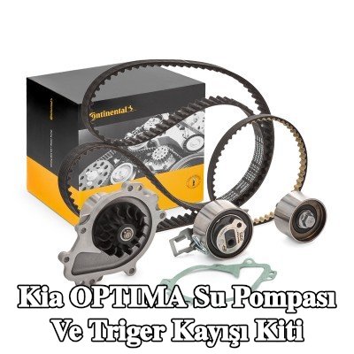 CONTITECH Su pompası ve triger kayışı kiti Diş Sayısı: 142 — Kia Optima