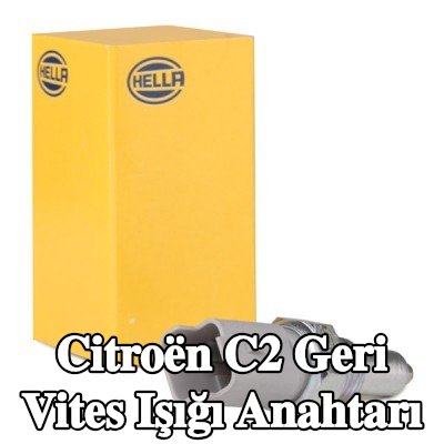 HELLA Geri vites ışığı anahtarı — Citroën C2