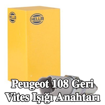 HELLA Geri vites ışığı anahtarı — Peugeot 108