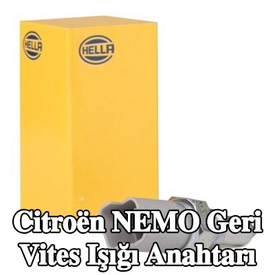 HELLA Geri vites ışığı anahtarı — Citroën Nemo