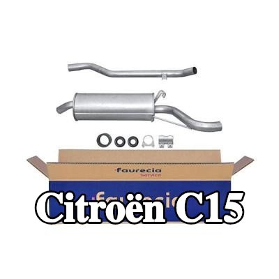 HELLA كاتم الصوت الخلفي الخلفي, مع قطع التركيب — Citroën C15