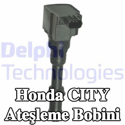 DELPHI Ateşleme bobini 3 pimli konektör, 12V — 2003 Honda City