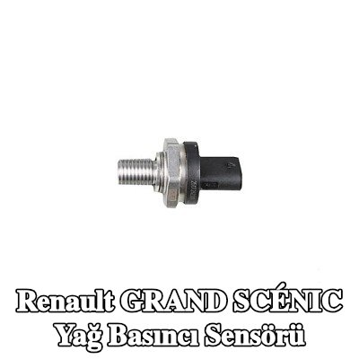 METZGER Şanzıman muhafazası yağ basıncı sensörü — Renault Grand Scénic