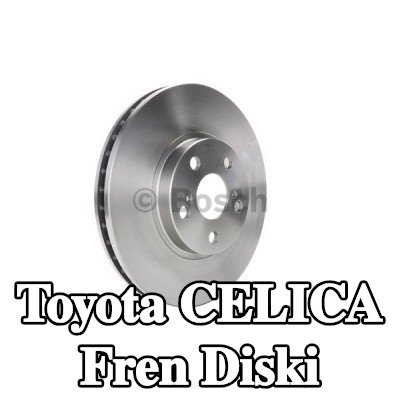 BOSCH Fren diski Dış Çap: 275mm, Havalandırmalı, içten havalandırmalı, Yağlanmış — 1997 Toyota Celica
