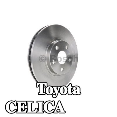 BOSCH القطر الخارجي لقرص المكابح: 275mm, مُهوى, مزود بفتحات تهوية داخلية, مشحم — 1997 Toyota Celica