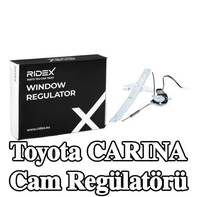 RIDEX Ön cam regülatörü, Sağ, Elektrikli, elektrik motorlu — Toyota Carina