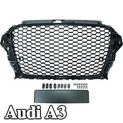 DIEDERICHS شبكة المبرد HD Tuning, أسود — Audi A3