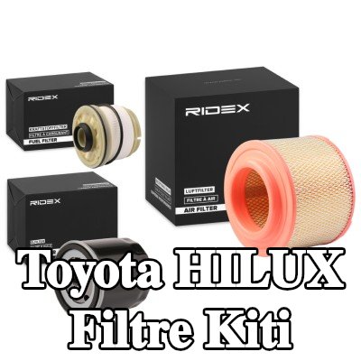 RIDEX Filtre kiti — Toyota Hilux