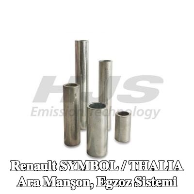 HJS Ara manşon, egzoz sistemi — Renault Symbol / Thalia